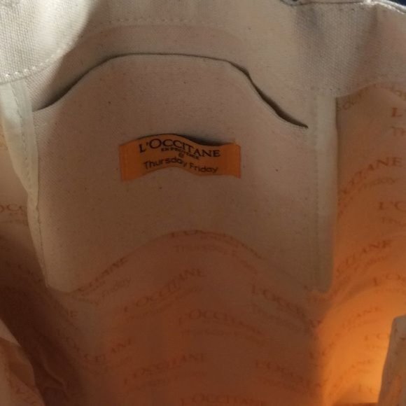 L’Occitane Second Nature Basket Tote Bag NWT - Picture 3 of 4